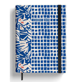 AGENDA SEMANAL A5 ESPIRAL BLANCA OCULTA 12MESES BLUE FLWRS | MAKENOTES